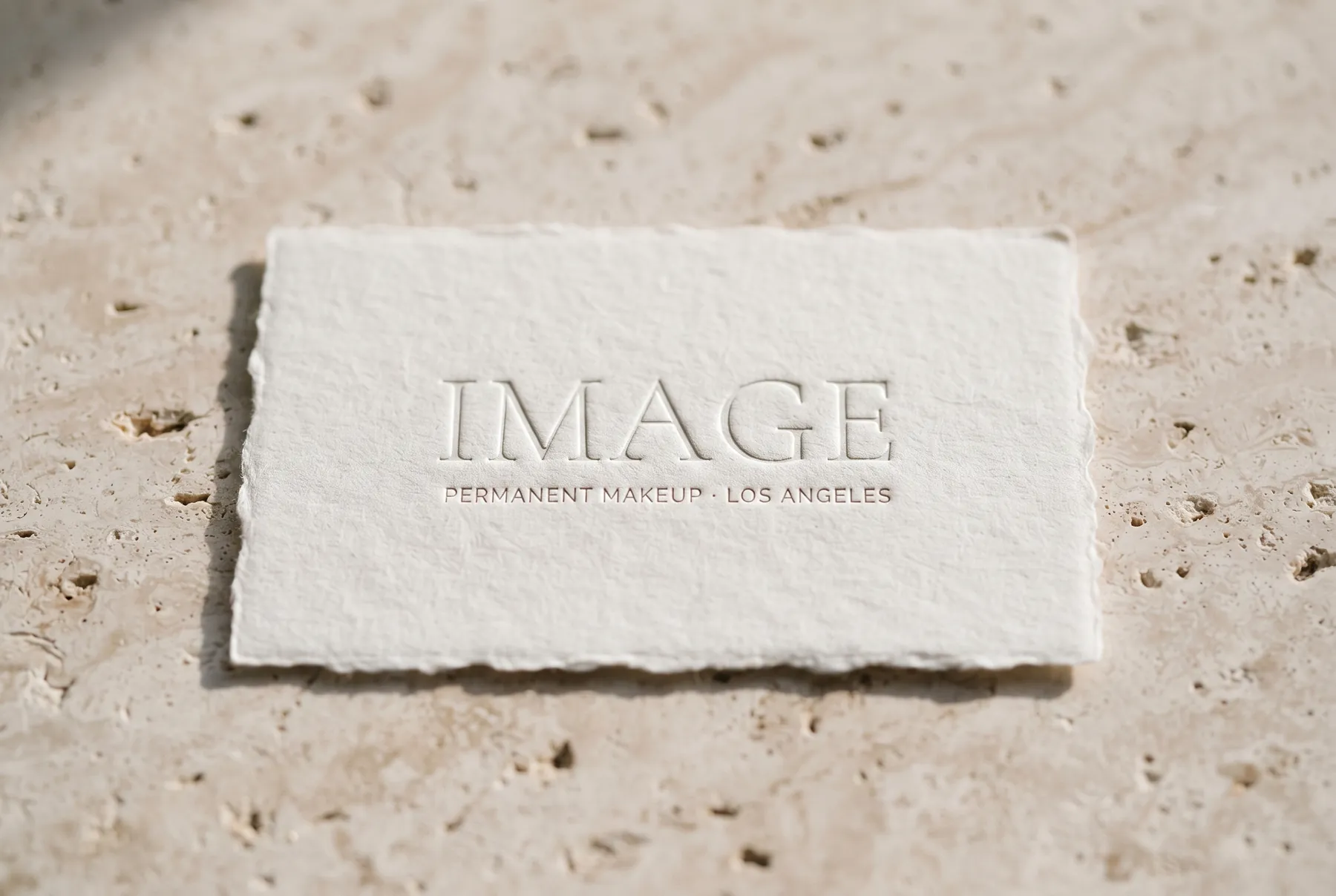 IMAGE permanent makeup business card