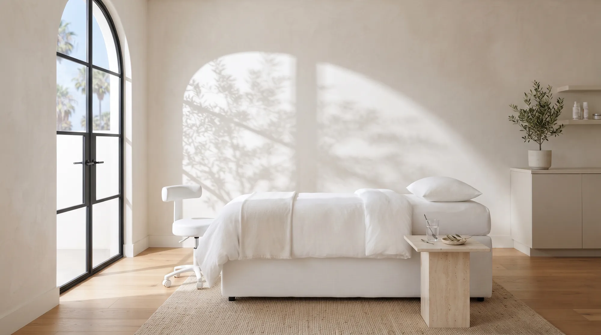Bright treatment room